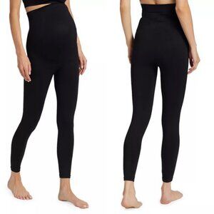 Blanqi Black Everyday Maternity Belly Support Leggings Size Small